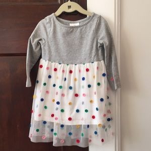 Hanna Andersson polka dot dress, size 90